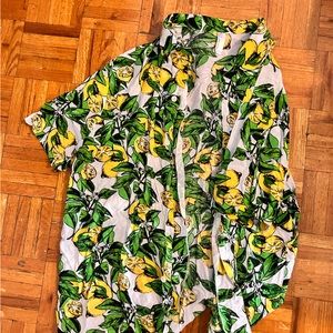 American Apparel Short Sleeved Button Down